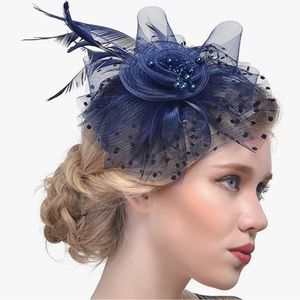 DRESHOW Fascinators Hat Flower